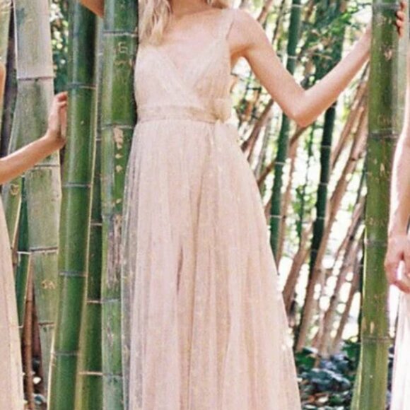 Joanna August - Lindsey Long Star Tulle Gown (NWT) - Picture 2 of 9